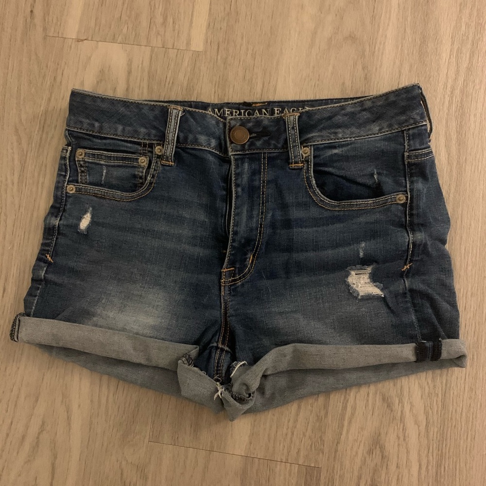 American eagle jean shorts